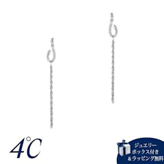 4℃ Spring Summer Season フープ 2way ピアス シルバー 1枚目