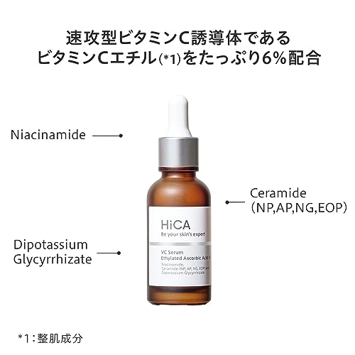 HiCA Cセラム ビタミンC誘導体6% 28ml 無添加 日本製 速攻型ビタミンC 高濃度 敏感肌パッチテスト 8枚目