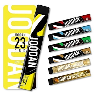 JOODAN JOODAN CBD23%ベイプ CBD230mg ポケットシーシャ AIRスティック 国内製造 使い捨て 初めて ON/OFFの切り替えに THCフリー ノンニコチン タール無し 禁煙 充電可能 リキッド メンテナンス不要 約300回 オーガニック 持ち運び 電子タバコ (レモンスカッシュ) 1枚目