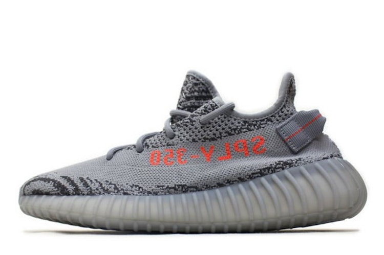 ADIDAS ORIGINALS(アディダス オリジナルス) YEEZY BOOST 350 V2 GREY ORENGE AH2203 3枚目