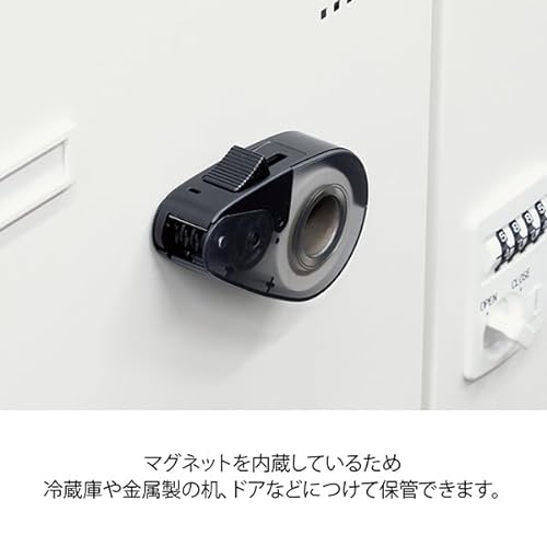 ミドリ ミドリ テープカッター mtマスキングテープ マットホワイト 1個 セット クイックテープカッター マスキングテープ専用 黒A 49097006 7枚目
