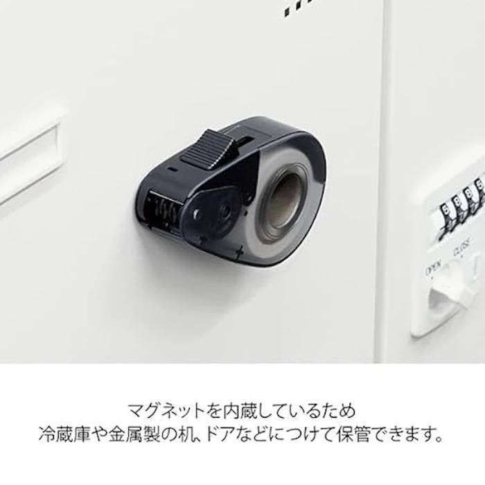 ミドリ ミドリ テープカッター mtマスキングテープ マットホワイト 1個 セット クイックテープカッター マスキングテープ専用 黒A 49097006 7枚目