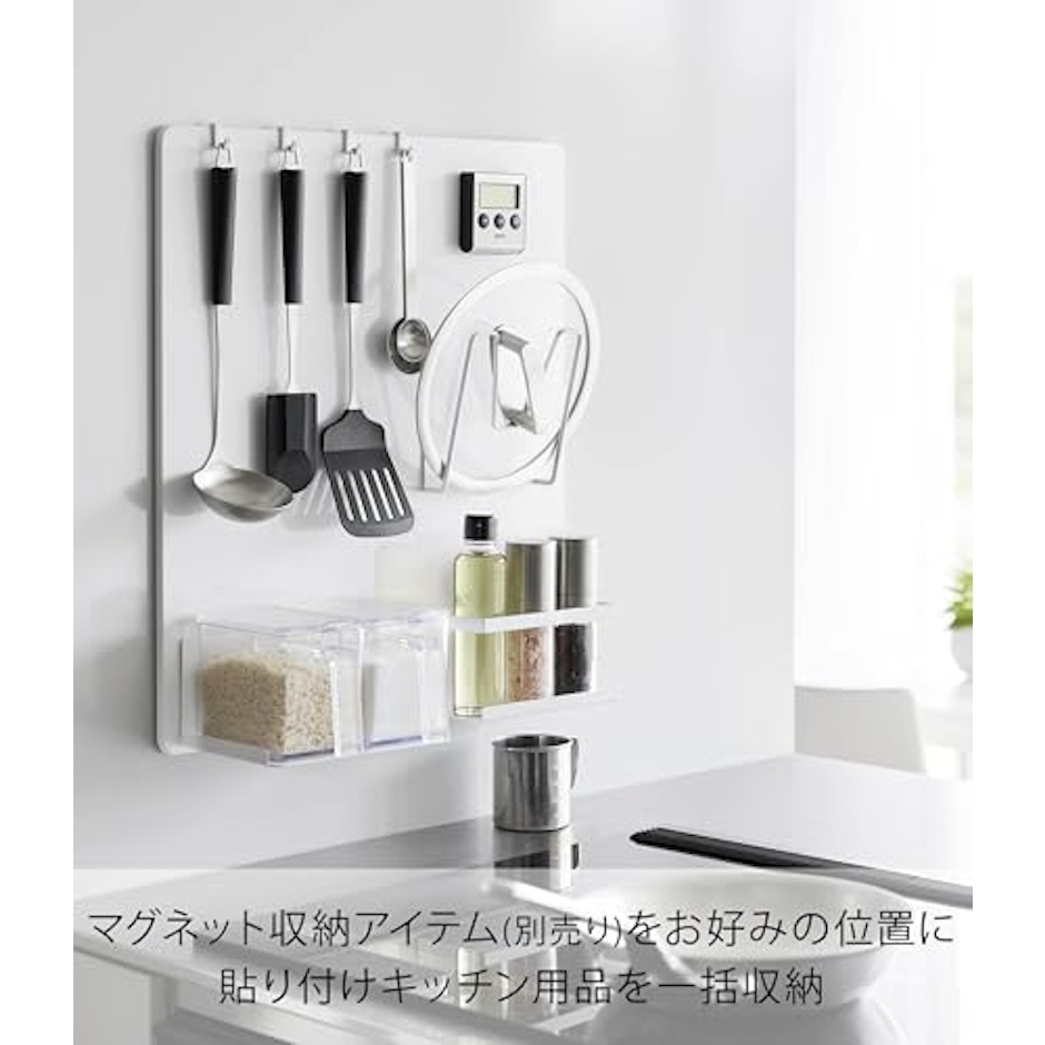 山崎実業 フィルムフックスチールパネル タワー 4枚目