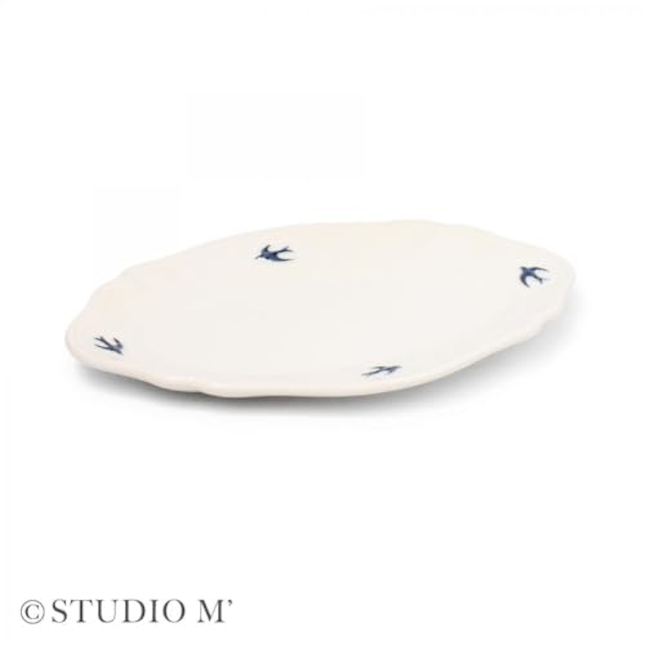 STUDIO M' アーリーバード ツバメ オーバル プレートM 5枚目