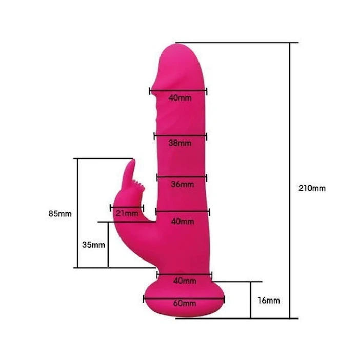 ガーラ OLIKA Pink Dildo Spinning Pearl 2枚目