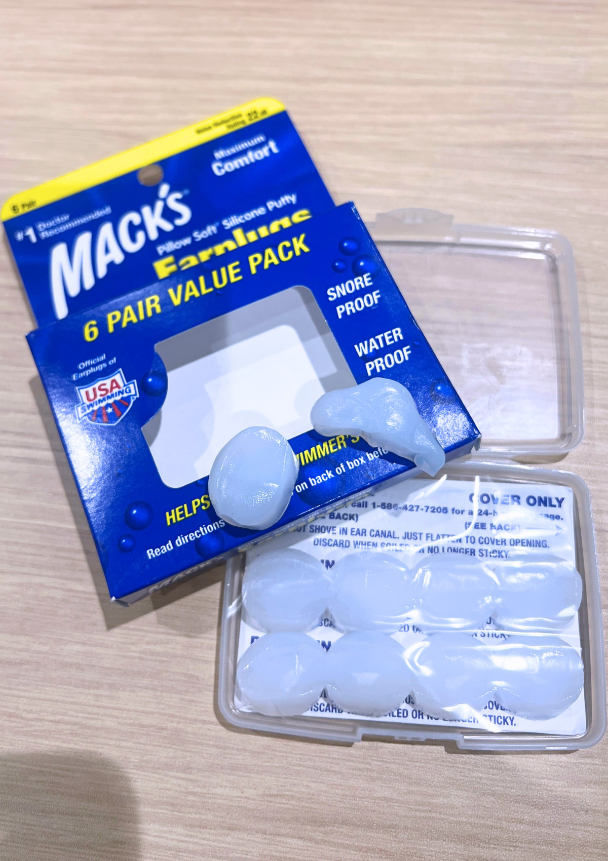 Mack's マックスピロー シリコン 6ペア 1枚目