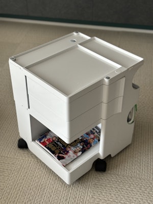 B-Line ボビーワゴン 2段2トレイ 【正規保証2年】 インナートレイ付 グッドデザイン賞 ビーライン b-wagon202 ワゴン キャスター付き 引き出し 正規品 送料無料 1枚目