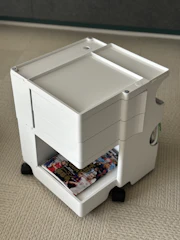 B-Line ボビーワゴン 2段2トレイ 【正規保証2年】 インナートレイ付 グッドデザイン賞 ビーライン b-wagon202 ワゴン キャスター付き 引き出し 正規品 送料無料 1枚目