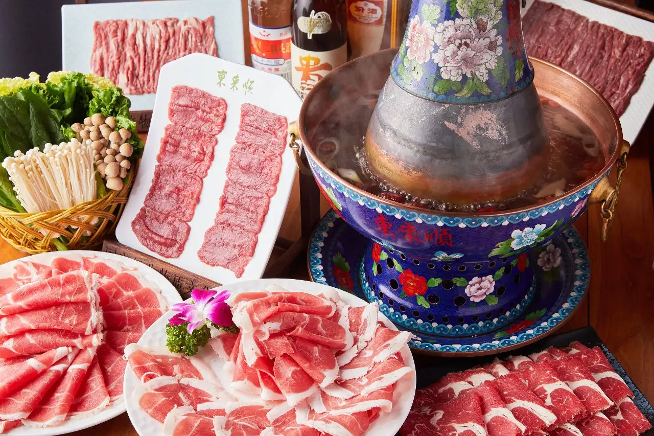 東来順　 東来順景泰藍鍋スープ 1枚目