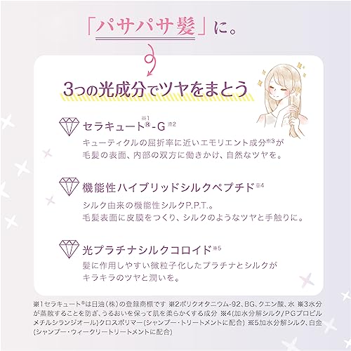 ハホニコ ハホニコ キラメラメ メンテケアヘアパックデイリー 500g トリートメント 4枚目