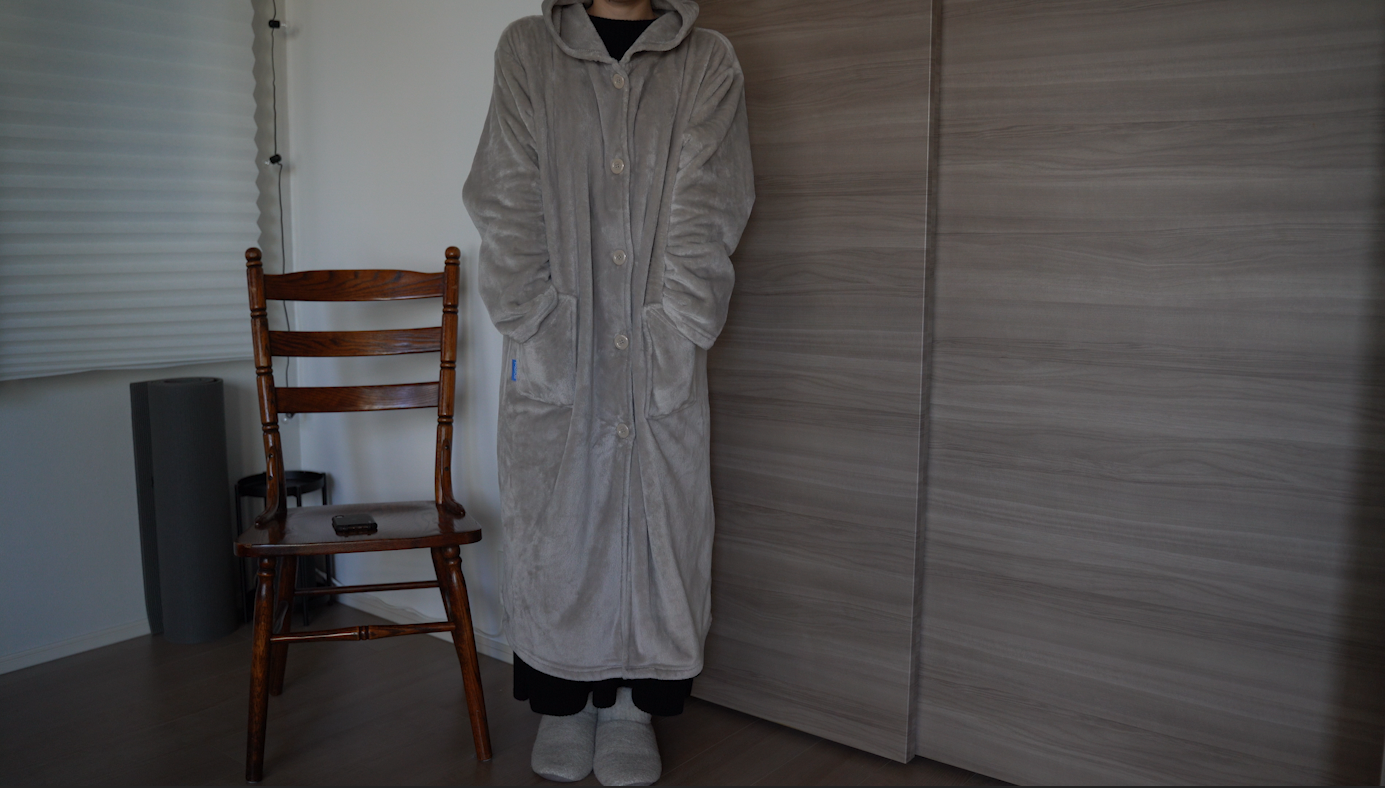 mofua mofua(モフア)ルームウェア プレミアムマイクロファイバー Heatwarm発熱 +2[度] タイプ Mサイズ ブラウン 60156606 3枚目