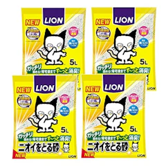 LION ニオイをとる砂 5L×4袋 1枚目