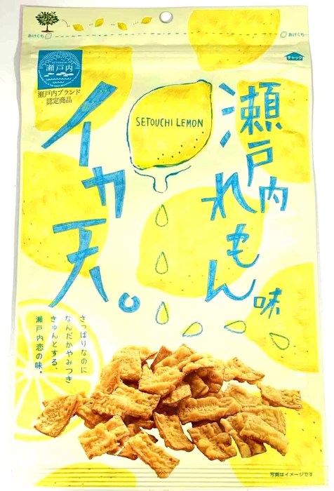 まるか食品 イカ天瀬戸内れもん味 30g×10袋 1枚目