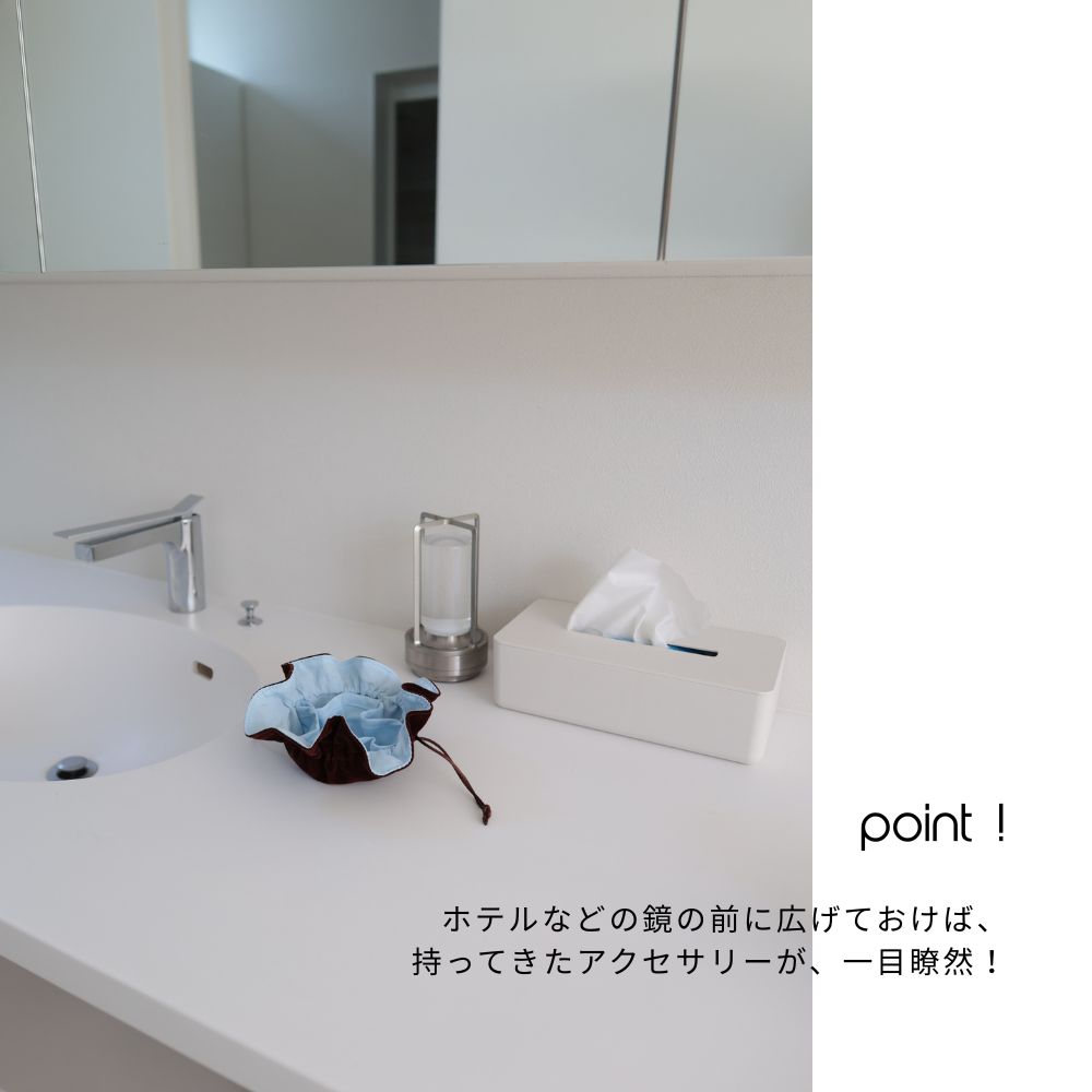 AJIRO ACCESSORY ジュエリーポーチ	 4枚目