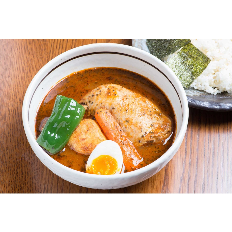 札幌らっきょ チキンスープカレー 1枚目