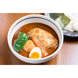 札幌らっきょ チキンスープカレー 1枚目