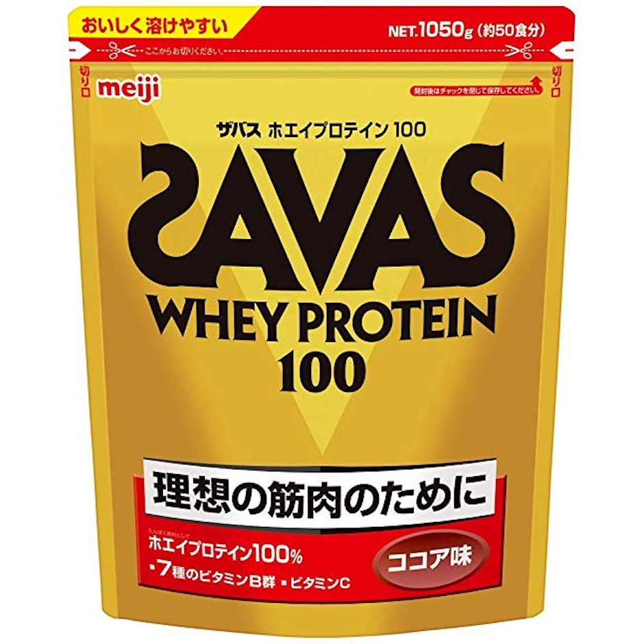 明治 ザバス ホエイプロテイン100 1枚目