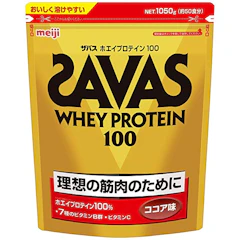 明治 ザバス ホエイプロテイン100 1枚目