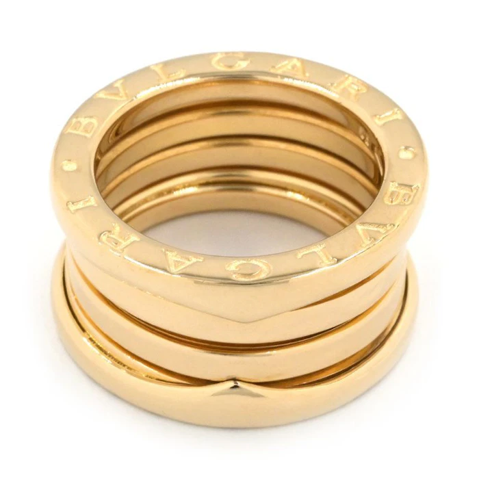 BVLGARI ビー・ゼロワン リング イエローゴールド 2枚目