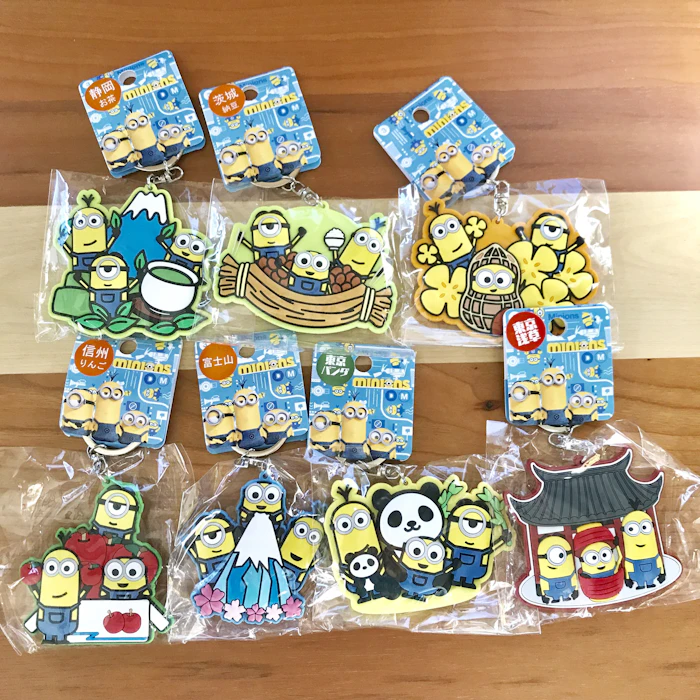 Tonglu Haohao Household Factory ご当地 ミニオンズ・MINIONS ラバーマスコット 1枚目