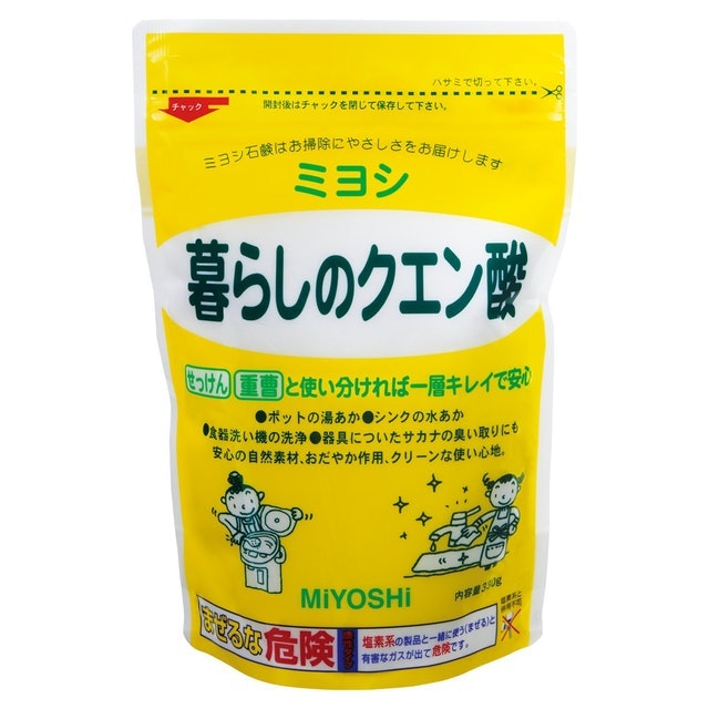 ミヨシ石鹸 暮らしのクエン酸 330g 2枚目