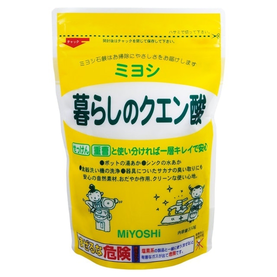 ミヨシ石鹸 暮らしのクエン酸 330g 2枚目
