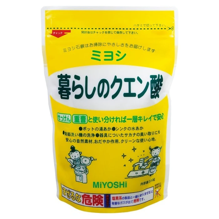 ミヨシ石鹸 暮らしのクエン酸 330g 2枚目