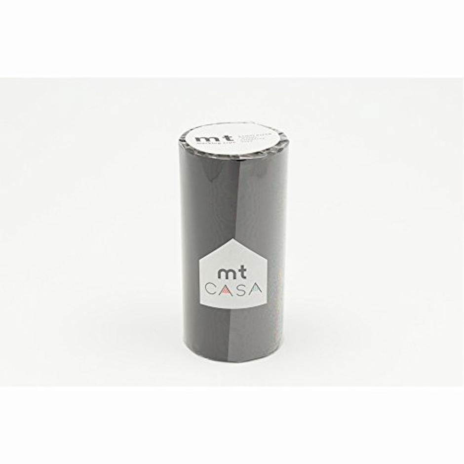 カモ井加工紙 マスキングテープ mt CASA 100mm幅×10m マットブラック MTCA1085 2枚目