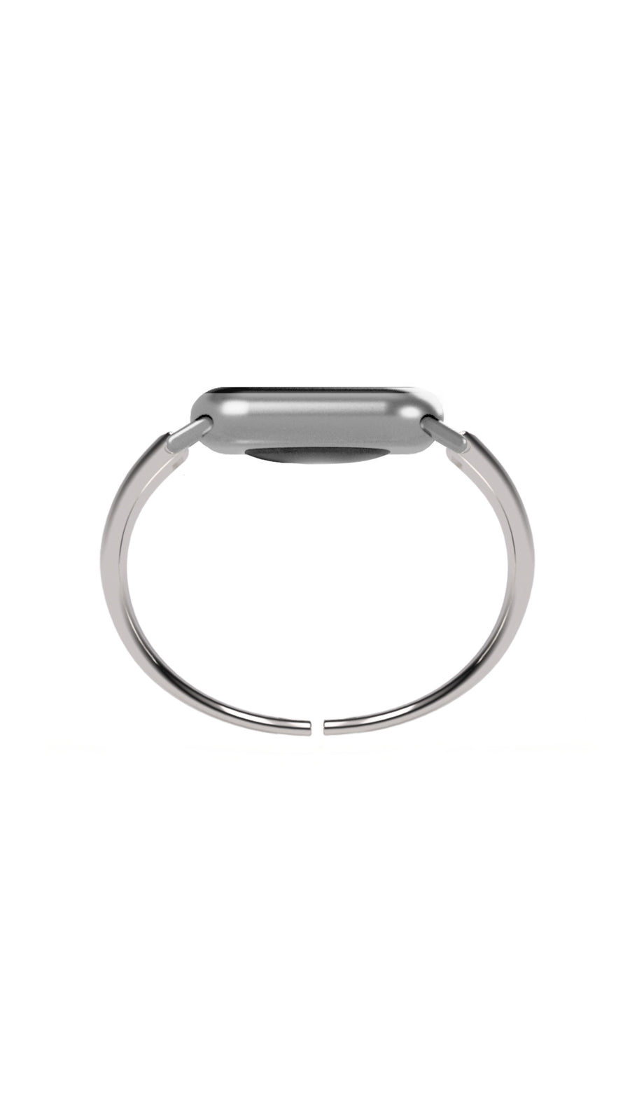 h'eres Apple Watch vintage - like silver band 9枚目