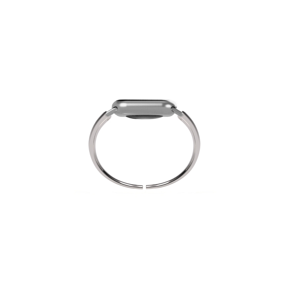 h'eres Apple Watch vintage - like silver band 9枚目