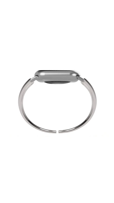 h'eres Apple Watch vintage - like silver band 9枚目