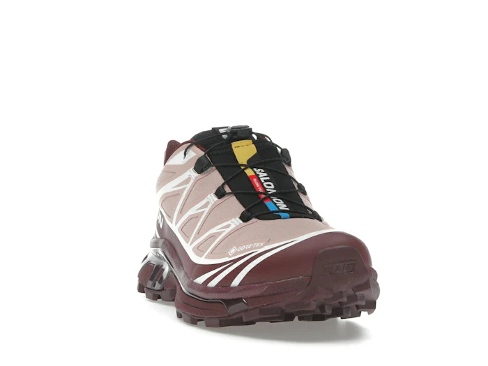 SALOMON XT-6 GORE-TEX Mahogany Rose / Tawny Port / Black 3枚目