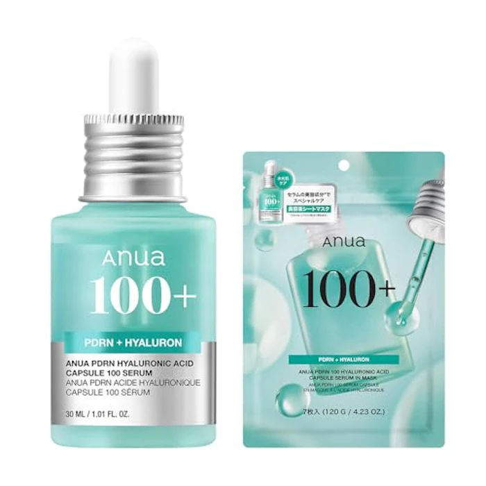 ANUA PDRN ヒアルロン酸 カプセル100セラムマスク 1枚目