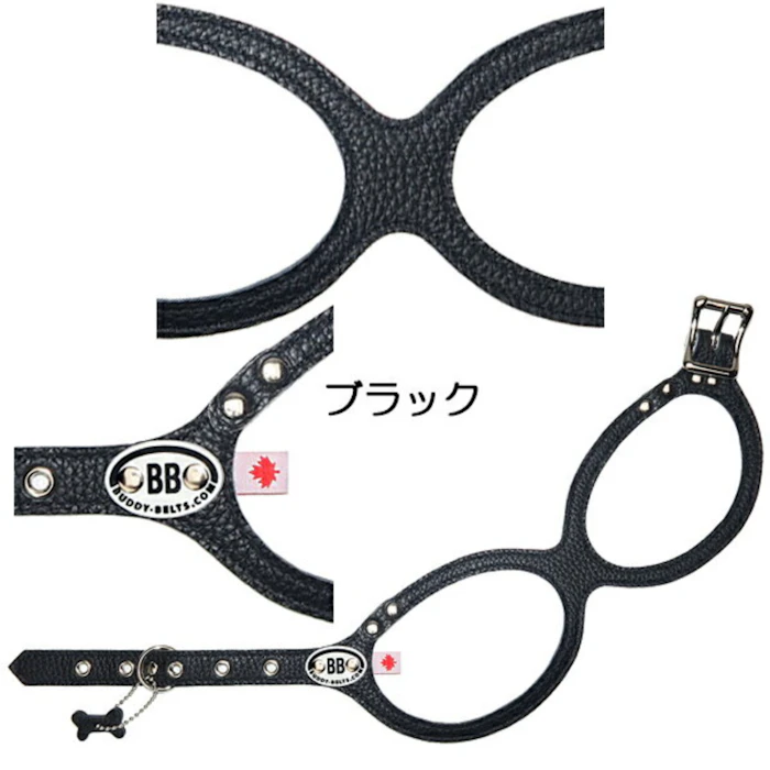 BUDDY BELTES バディーベルト 獣医師推奨 BBハーネス バディーベルト 3.5号 ペット 犬 レザー 本革 用 BUDDY BELT BUDDYBELT犬 犬用 ペット ドッグ バディベルト正規輸入代理店 正規店 3枚目