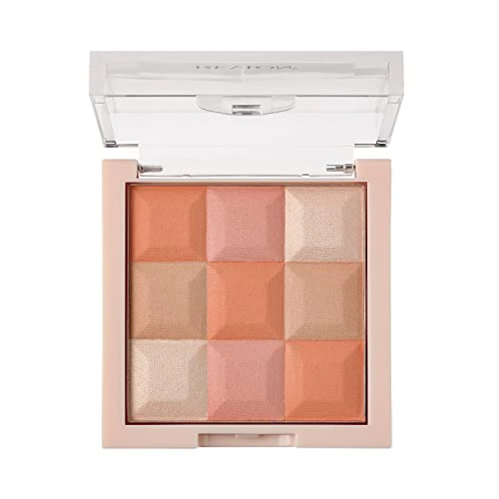 REVLON レブロン レブロン ブラッシュ&イルミネーターパレット 1個 ファンデーション (001 メロウピーチ) 2枚目