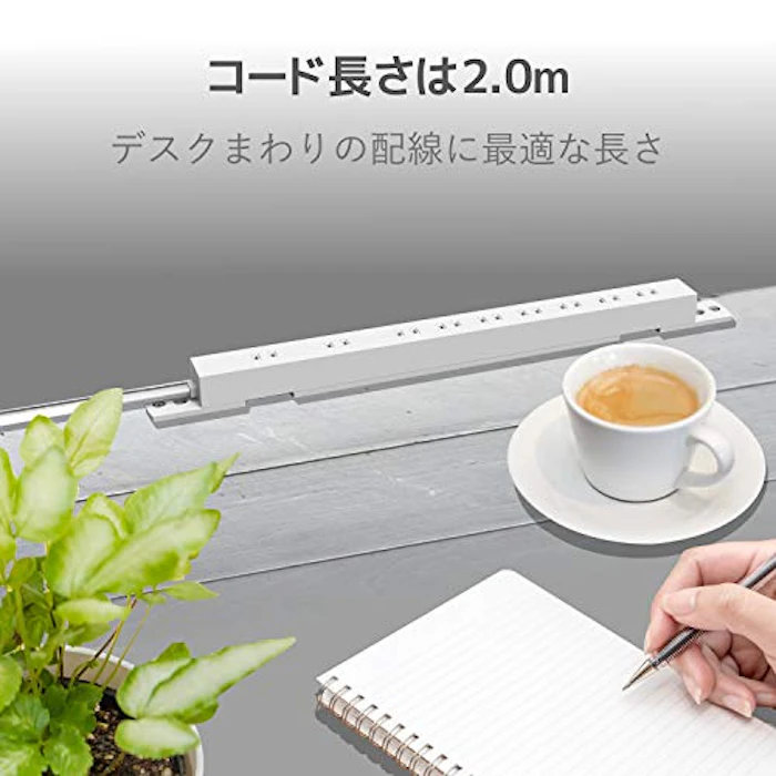エレコム 電源タップ 雷ガード 10個口 2m 3枚目