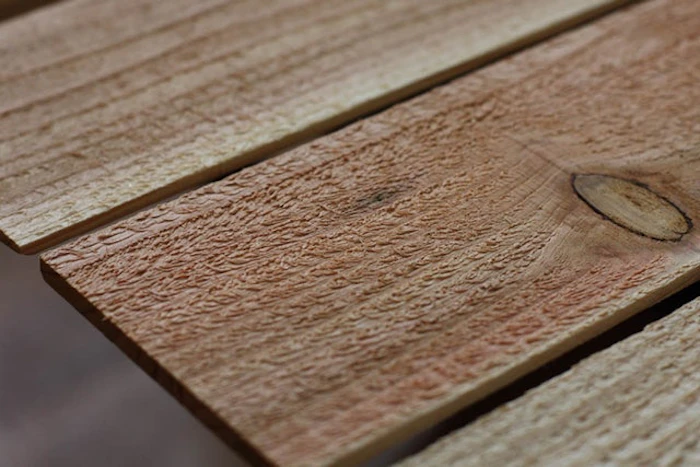 WOODPRO OLD ASHIBA(足場板古材)フリー板 厚さ35mm×幅200mm×長さ1410mm 無塗装 4枚目