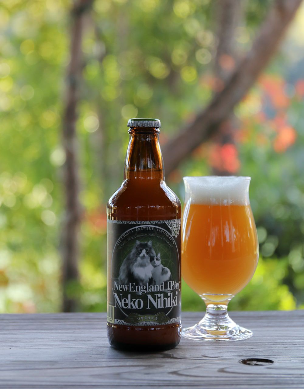 伊勢角屋麦酒 ねこにひき 1枚目