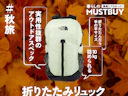 秋旅に+1で荷物問題を解決!「ノースフェイス」の折りたたみリュックが"買い"でした【19商品比較】