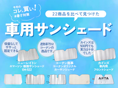 カインズ?ダイソー?実は「遮熱効果」に天と地の差があった! 猛暑のサンシェード、正しい選び方【22商品比較】