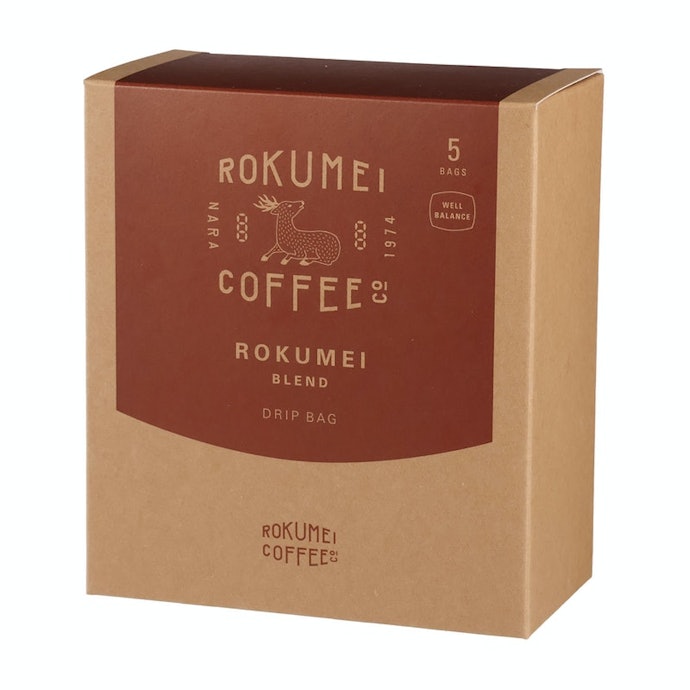 すっきりとした苦味を好むなら、ROKUMEI COFFEE オリジナルブレンド ドリップバッグがおすすめ