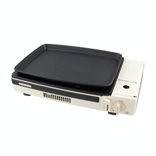 外で使うならAladdin ポータブル ガス ホットプレート グラパン SAG-CP21B