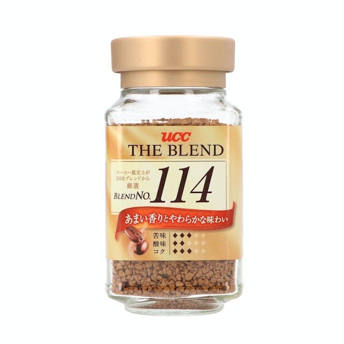 UCCのザ・ブレンド 114は冷たい水や牛乳でも作れる