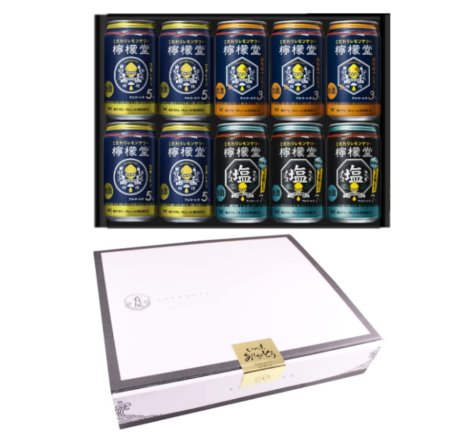 飲み比べセットは化粧箱入りで、贈り物にもおすすめ!