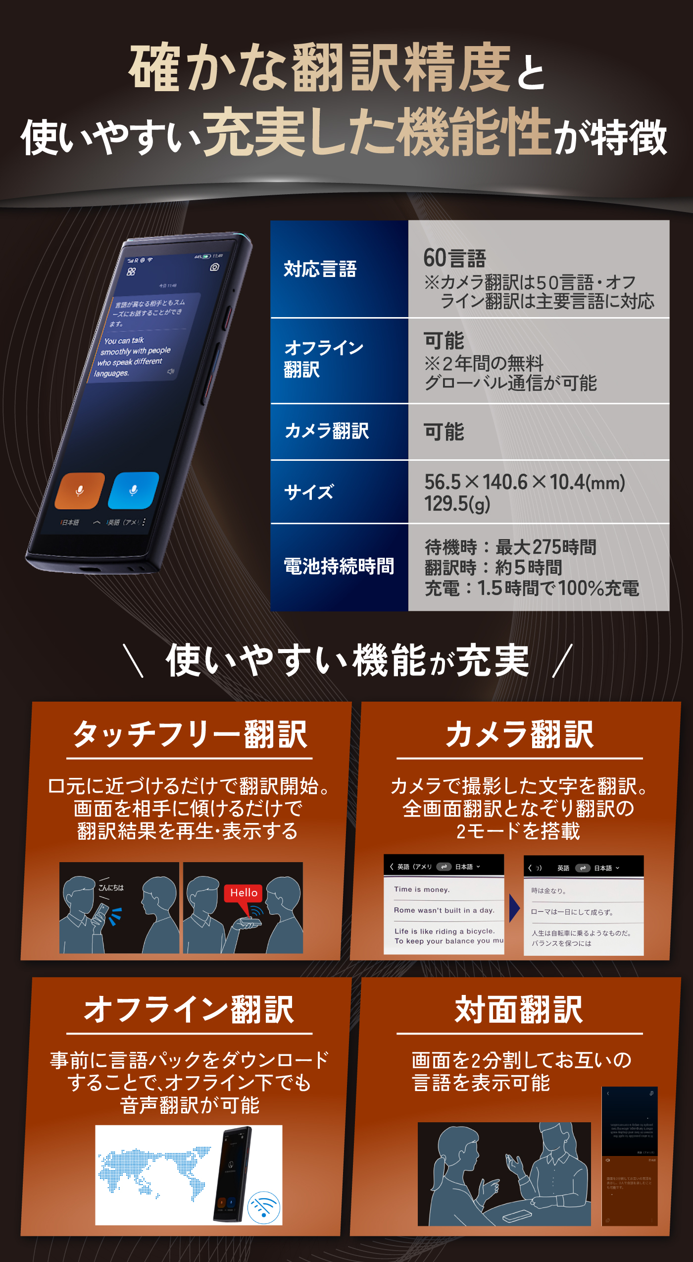 専門家が実機レビュー】iFLYTEK Smart Translatorの実力を口コミ