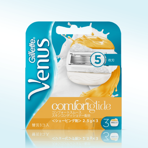 ジレット ヴィーナス コンフォートスムースをレビュー！クチコミ・評判