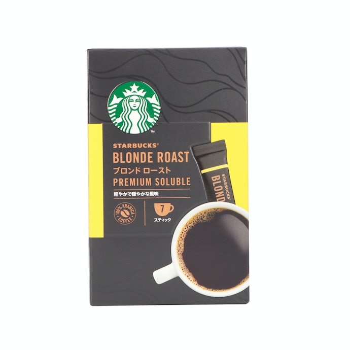 コーヒーのコクを堪能したいなら、スターバックス プレミアム ソリュブル ブロンド ローストもおすすめ