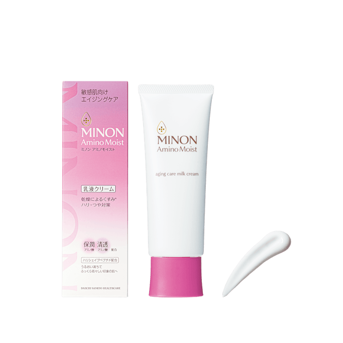 ミノン アミノモイスト エイジングケア ミルククリームを ミノン アミノモイスト エイジングケア ミルククリームを