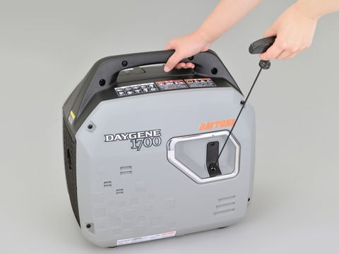 デイトナ 静⾳型インバーター発電機 デイジェネ1700の使い方は?使用時の注意点や保管方法をチェック!