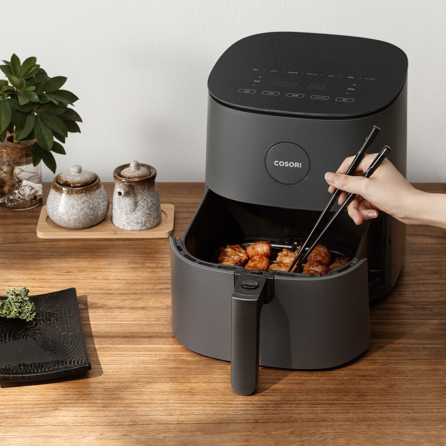 【新品　未使用】COSORI エアフライヤーPro 4.7リットル COSORI PRO LE ノンフライヤー 4.7L （レシピ付き 電気